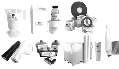 divers consommables pour emballage et packaging